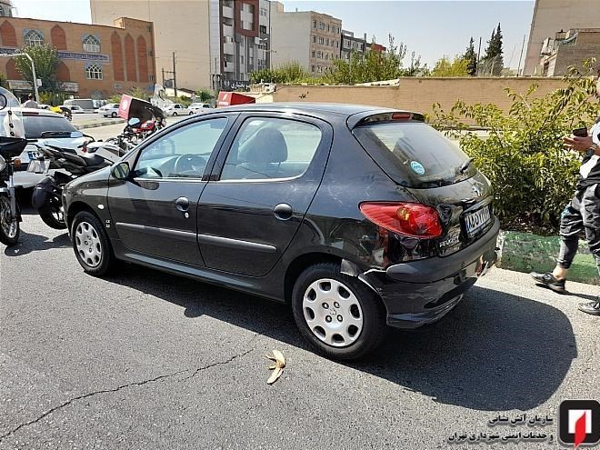 آتشنشانی , سازمان آتشنشانی تهران , حوادث , پلیس راهور | پلیس راهنمایی و رانندگی ,