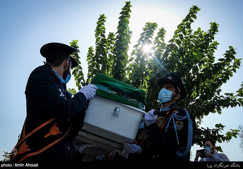 دفاع مقدس , مراسم تشییع , 