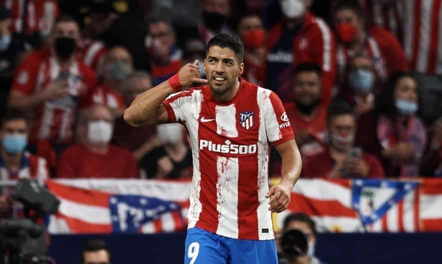 تیم فوتبال بارسلونا , تیم فوتبال اتلتیکو مادرید اسپانیا , لالیگا اسپانیا , لوئیس سوارس , رونالد کومان ,