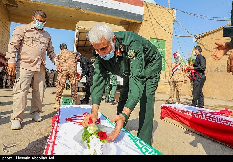 بازگشت 20 شهید تازه تفحص شده از مرز شلمچه