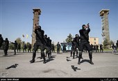 صبحگاه مشترک ستاد یگان‌های ویژه ناجا