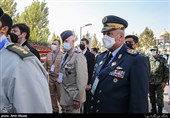 جمعی از مهمانان و مستشاران نظامی کشور های دیگر در  صبحگاه مشترک ستاد یگان‌های ویژه ناجا