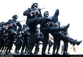 صبحگاه مشترک ستاد یگان‌های ویژه ناجا