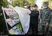 سردار قاسم رضایی جانشین فرماندهی نیروی انتظامی در صبحگاه مشترک ستاد یگان‌های ویژه ناجا