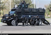 صبحگاه مشترک ستاد یگان‌های ویژه ناجا