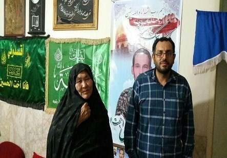 لشکر فاطمیون , جبهه مقاومت اسلامی , شهدای مدافع حرم , خانواده شهدا , 