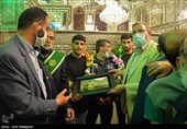 مراسم استقبال از قهرمانان مسابقات جام جهانی کشتی فرنگی شیراز