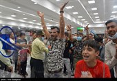 مراسم استقبال از قهرمانان مسابقات جام جهانی کشتی فرنگی شیراز