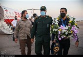 مراسم استقبال از قهرمانان مسابقات جام جهانی کشتی فرنگی شیراز