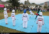 جشنواره ورزشی در شهر ساحلی چابکسر