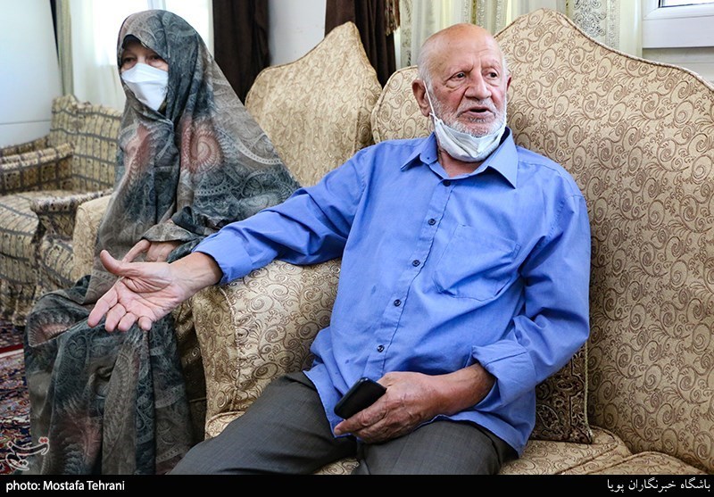 پدر و مادر شهید امیرسعید قاسمی