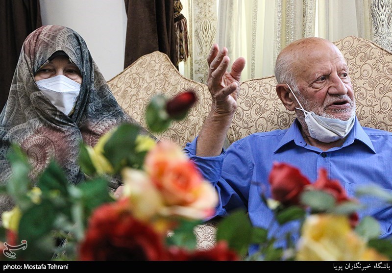 پدر و مادر شهید امیرسعید قاسمی