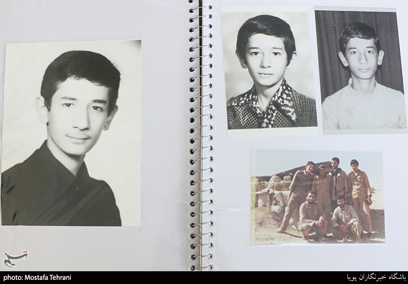 تصاویر کودکی شهید امیرسعید قاسمی