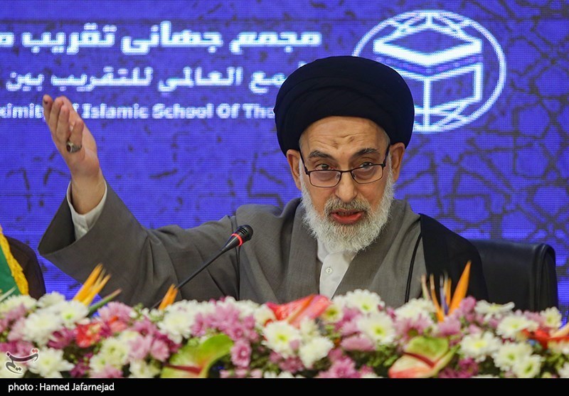 سخنرانی حجت الاسلام والمسلمین سید صدرالدین القبانجی امام جمعه نجف اشرف در  مراسم افتتاحیه سی و پنجمین کنفرانس بین المللی وحدت اسلامی