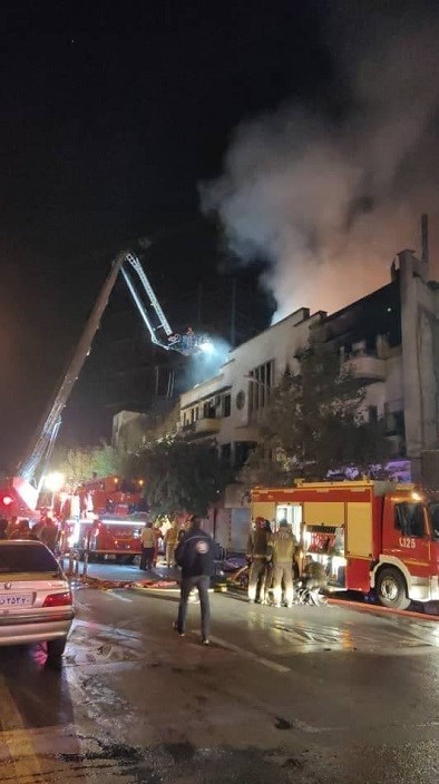 آتشنشانی , سازمان آتشنشانی تهران , آتشسوزی ,