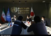 مراسم امضای یادداشت تفاهم میان دولت ژاپن و نمایندگی سازمان جهانی بهداشت(WHO)در جمهوری اسلامی ایران با موضوع چروژه گسترش ظرفیت نظام سلامت در مقابله با بحران کووید-19 از طریق تامین تجهیزات پزشکی