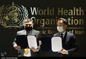  امضای یادداشت تفاهم میان دولت ژاپن و نمایندگی سازمان جهانی بهداشت(WHO)در جمهوری اسلامی ایران  با حضور هیروتاکاماتسئو کاردار سفارت ژاپن،سیدجعفر حسین 