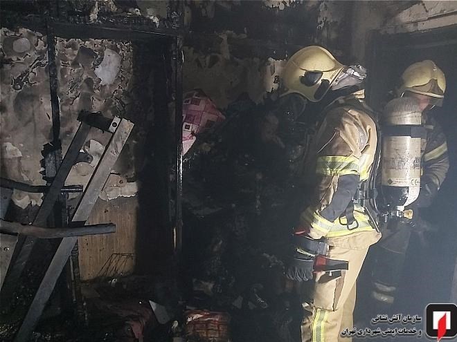 آتش‌نشانی , سازمان آتش‌نشانی تهران , آتش‌سوزی , حوادث , 