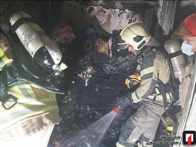 آتش‌نشانی , سازمان آتش‌نشانی تهران , آتش‌سوزی , حوادث , 