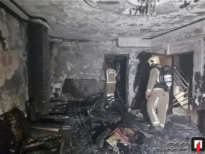 آتش‌نشانی , سازمان آتش‌نشانی تهران , آتش‌سوزی , حوادث , 