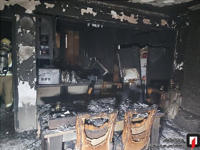 آتش‌نشانی , سازمان آتش‌نشانی تهران , آتش‌سوزی , حوادث , 