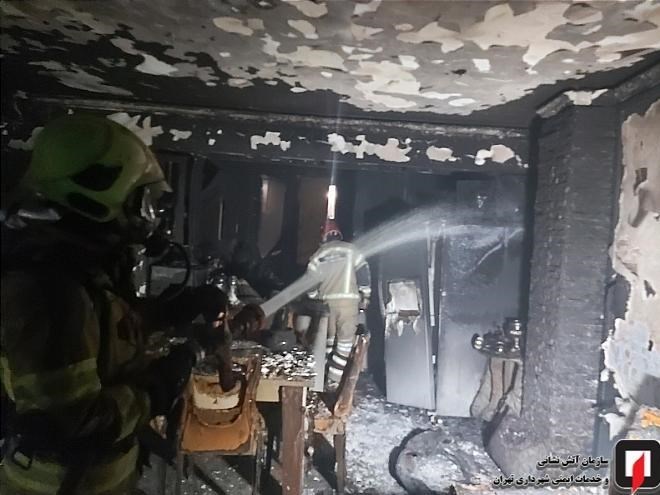 آتش‌نشانی , سازمان آتش‌نشانی تهران , آتش‌سوزی , حوادث , 