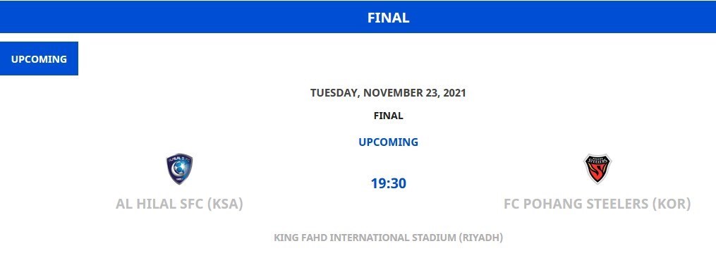 لیگ قهرمانان آسیا , الهلال عربستان , 