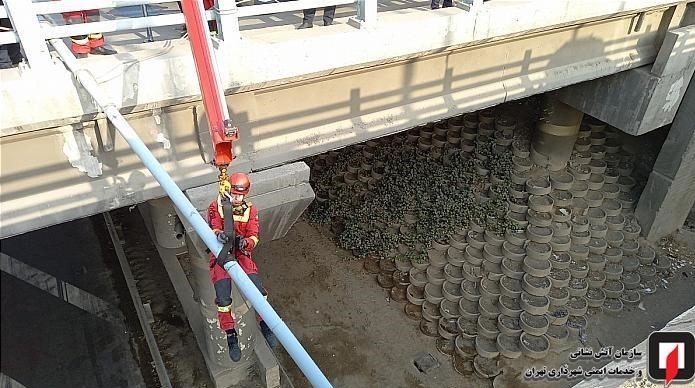 سازمان آتش‌نشانی تهران , آتش‌نشانی , حوادث , 