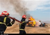 مانور پدافند غیر عامل در لامرد