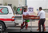 مانور پدافند غیر عامل در لامرد
