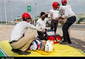 مانور پدافند غیر عامل در لامرد