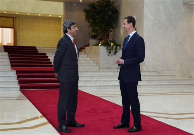 کشور سوریه , کشور امارات متحده عربی , بشار اسد ,