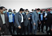 افتتاح کارخانه آهک کاوه قلعه گنج