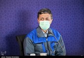 حضور پرویز فتاح  رئیس بنیاد مستضعفان در مراسم افتتاح  کارخانه آهک صنعتی قلعه‌گنج 