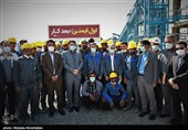 افتتاح کارخانه آهک کاوه قلعه گنج