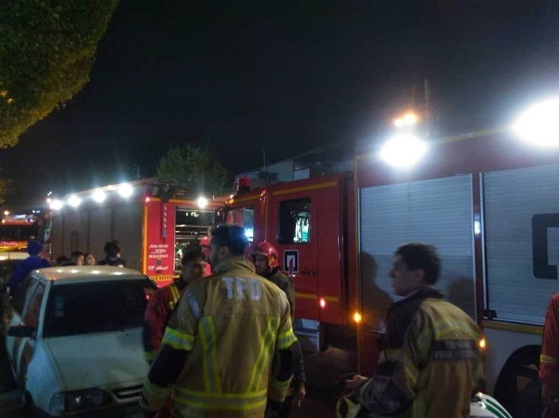 آتش‌نشانی , سازمان آتش‌نشانی تهران , حوادث , آتش‌سوزی , اورژانس , 