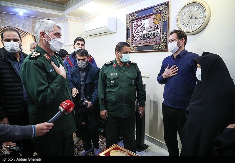 دیدار با خانواده شهید مدافع حرم محمد نوروزی