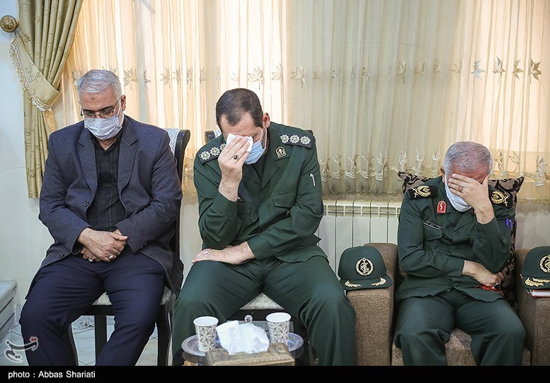 دیدار با خانواده شهید مدافع حرم محمد نوروزی