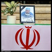 مراسم تشیع شهید مدافع سلامت علی جعفرنیک پی