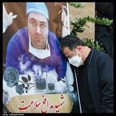 برادر  شهید مدافع سلامت علی جعفرنیک پی