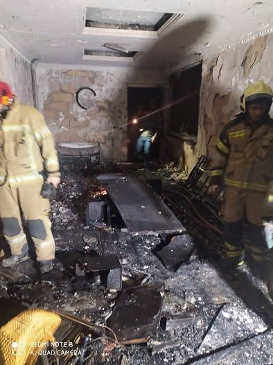 سازمان آتش‌نشانی تهران , آتش‌نشانی , آتش‌سوزی , حوادث , 