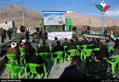 آیین رونمایی از اِلمان دانشمند شهید محسن فخری‌زاده در آبسرد،دماوند