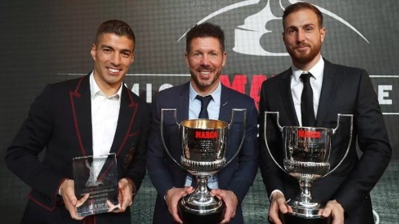 لالیگا اسپانیا , دیگو سیمئونه , لوئیس سوارس , لیونل مسی ,