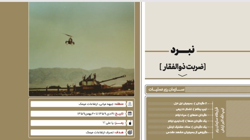 دفاع مقدس , مناطق عملیاتی دفاع مقدس , ارتش , 