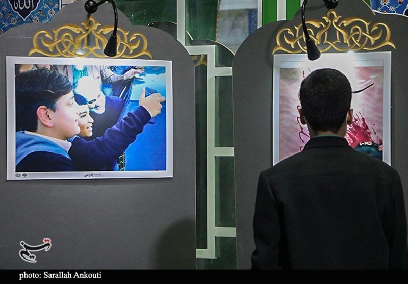 استان کرمان , شهید , شهید سپهبد قاسم سلیمانی , عکس , نمایشگاه عکس , 
