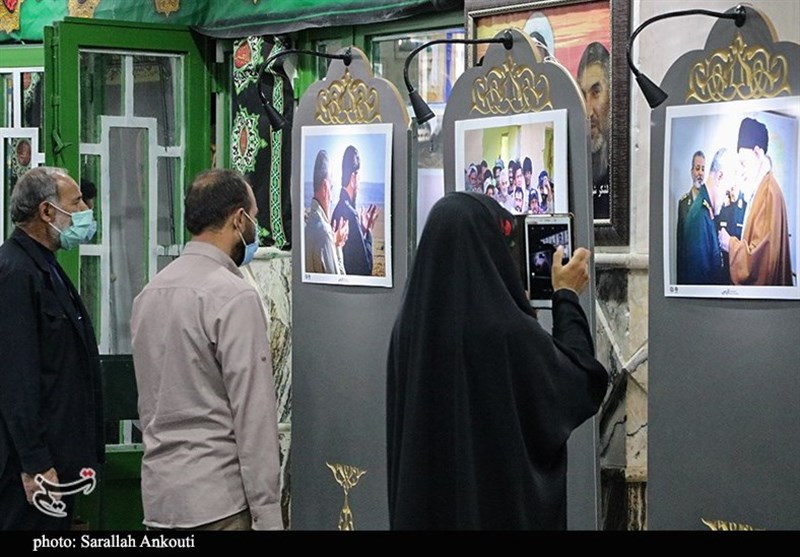 استان کرمان , شهید , شهید سپهبد قاسم سلیمانی , عکس , نمایشگاه عکس , 