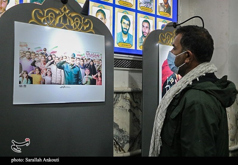 استان کرمان , شهید , شهید سپهبد قاسم سلیمانی , عکس , نمایشگاه عکس , 