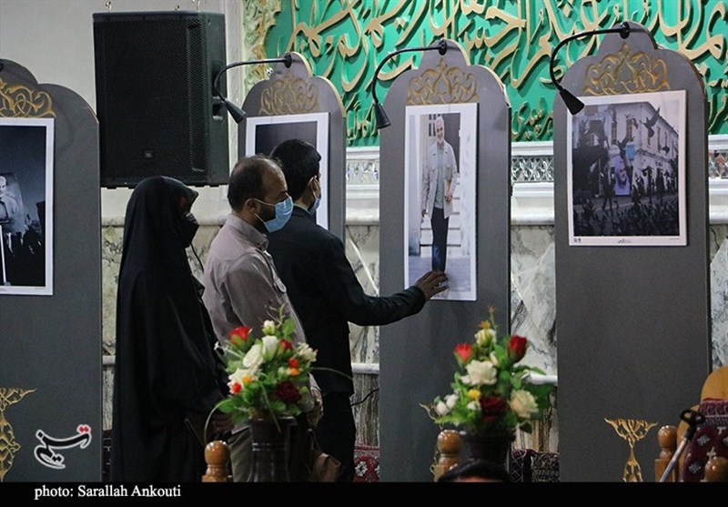 استان کرمان , شهید , شهید سپهبد قاسم سلیمانی , عکس , نمایشگاه عکس , 