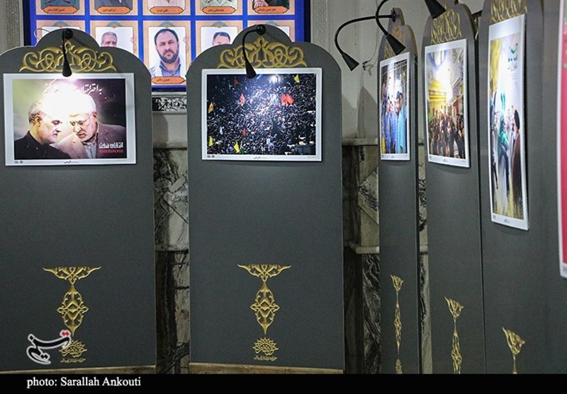 استان کرمان , شهید , شهید سپهبد قاسم سلیمانی , عکس , نمایشگاه عکس , 