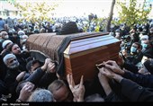 تشییع پیکر آیت‌الله سید رضی شیرازی